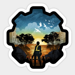 Fallout Sunset Sticker